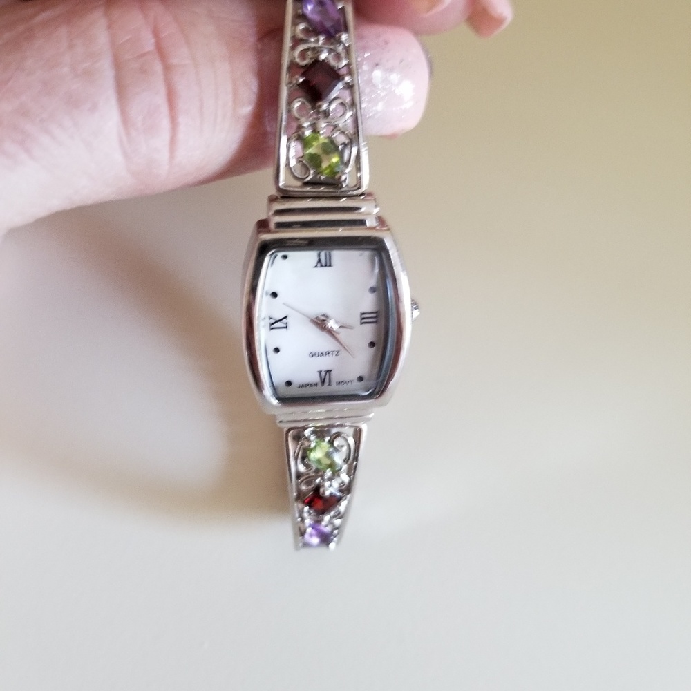 Silverstone watch with stones